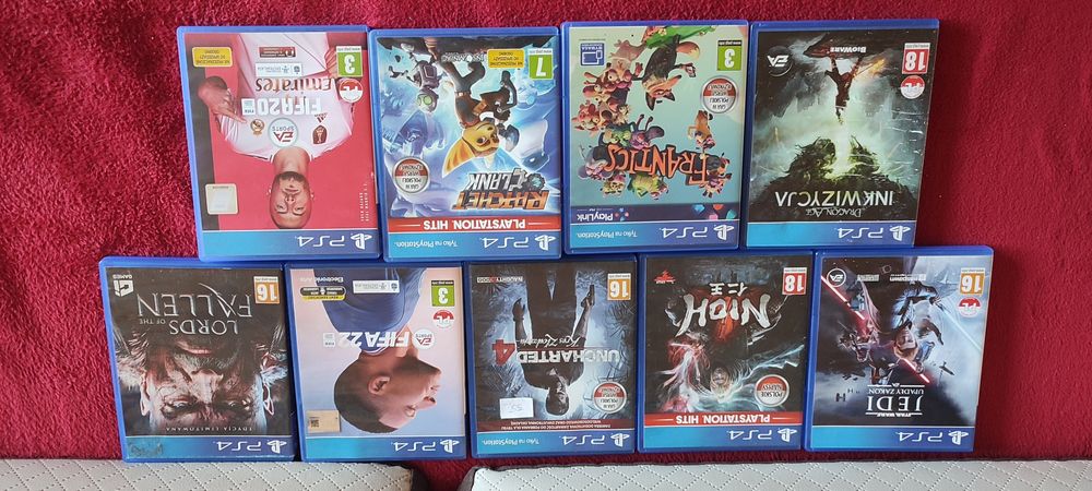 Playstation 4 Gry sprzedam
