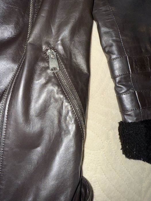 Натуральна дублянка на розмір хс-с