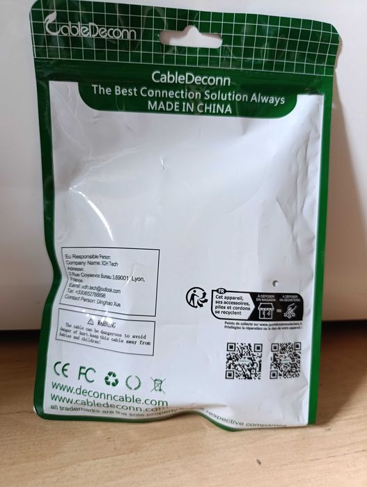 Nowy switch DisplayPort 1.4 CableDeconn przełącznik DP 2w1 1w2