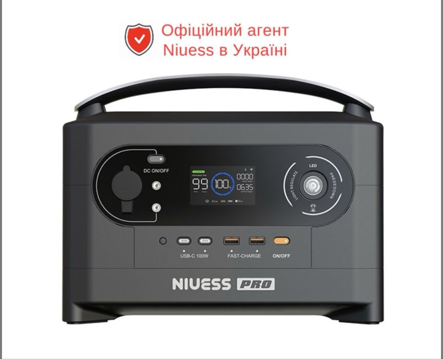 Ecoflow зарядна станція niuess ne-700 pro 700wh