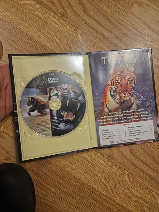 DVD Tigres dos Pântanos com Guia