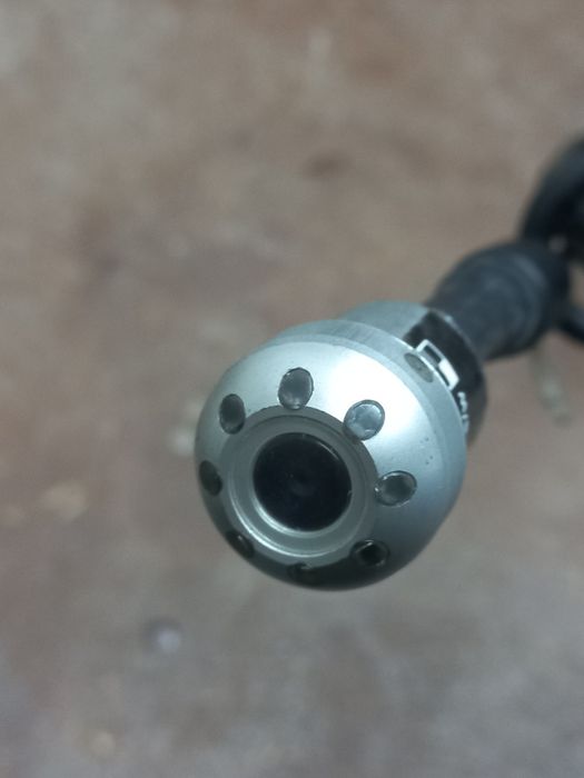 REMS Conjunto de cabeça de câmera / cabo mini branco / preto