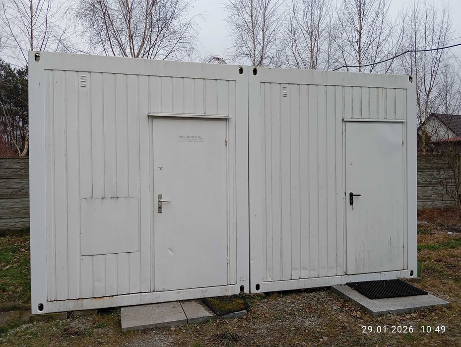 Kontenery biurowo-budowlane 2,44 m x 6 m