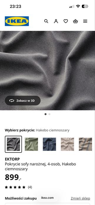 Narożnik IKEA Ektorp