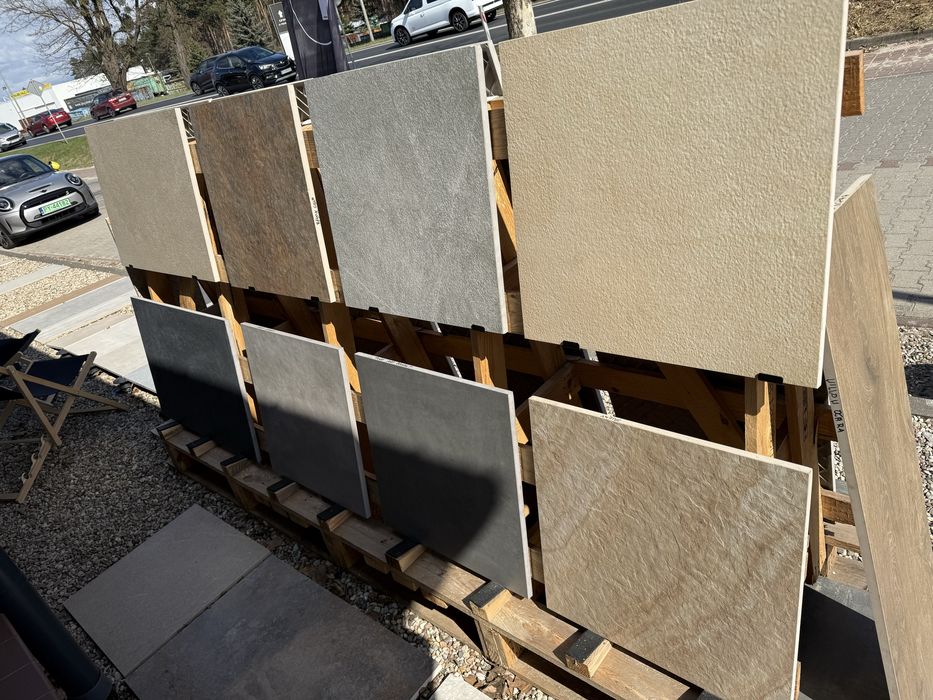Gres Tarasowo Balkonowy 59,5 X 59,5 Authority Beige 20MM Płyty 2CM 2.0