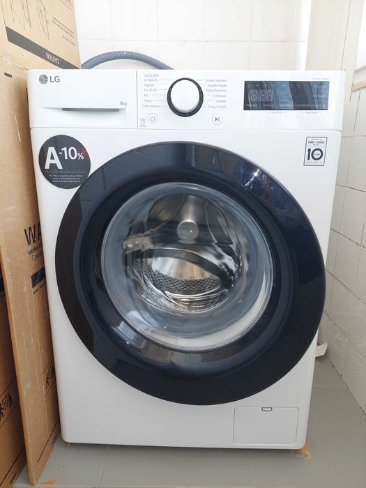Maquina de lavar a roupa LG 8 kg