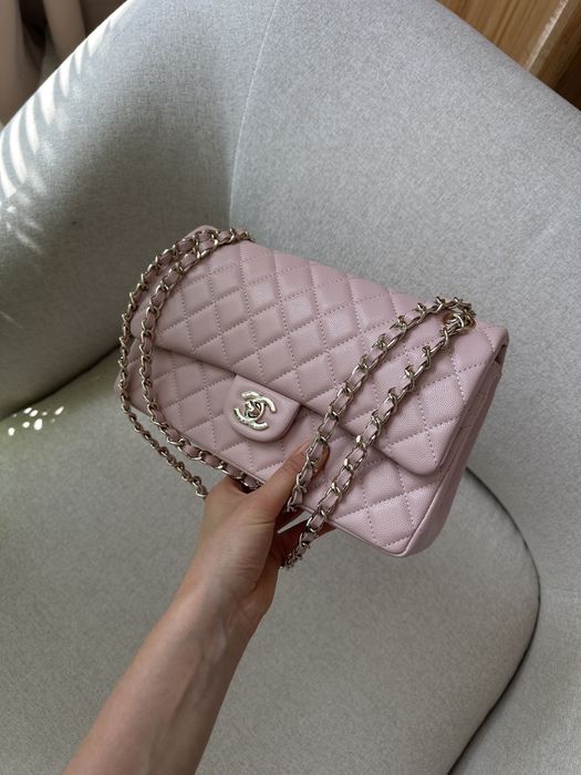 Сумка Chanel Classic 2.55 Medium Double Flap in Pink