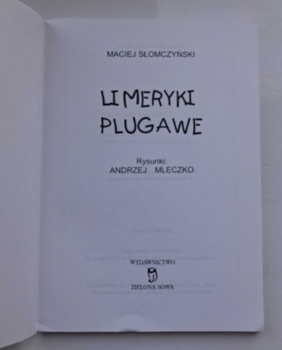 Maciej Słomczyński Andrzej Mleczko - Limeryki plugawe