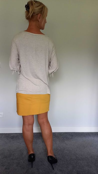 Bluzka beżowa 38/M Promod