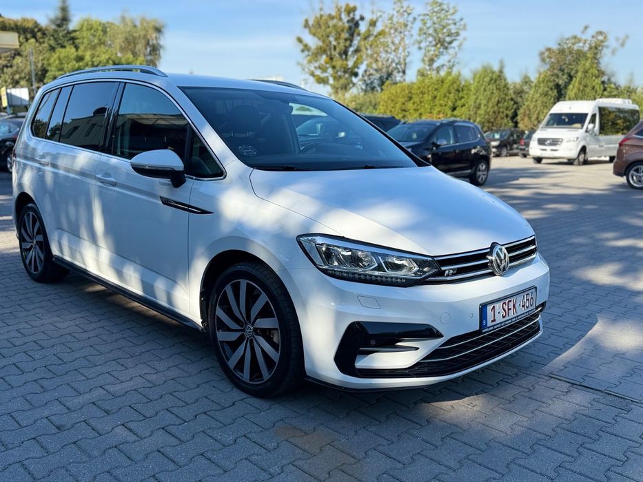 Volkswagen Touran R-Line*Spr.z Niemiec*OPŁACONY*Bezwypadkowy*7-osobowy*DSG*LED*ACC*Navi*