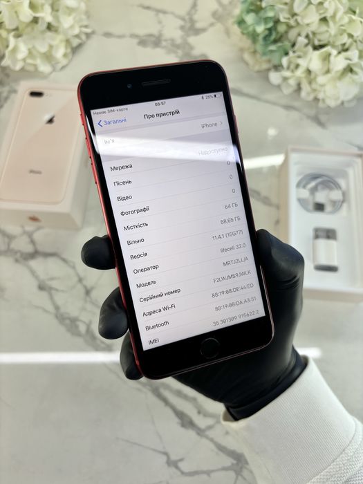 Колекційний iPhone 8 Plus Стан Нового iOS 11 100%АКБ (Магазин Гарантія)