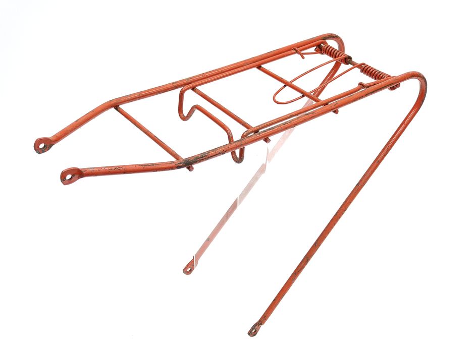 Bagażnik czerwony ZZR Romet Karat Flaming 20 cali PRL