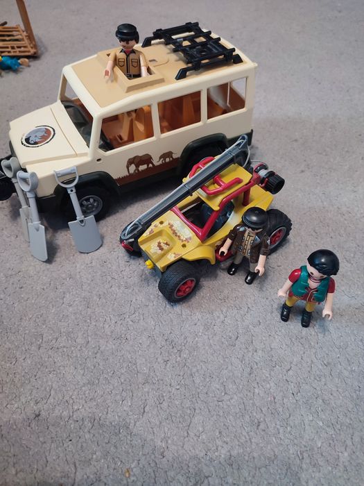 Playmobil auto Safari plus dodatki