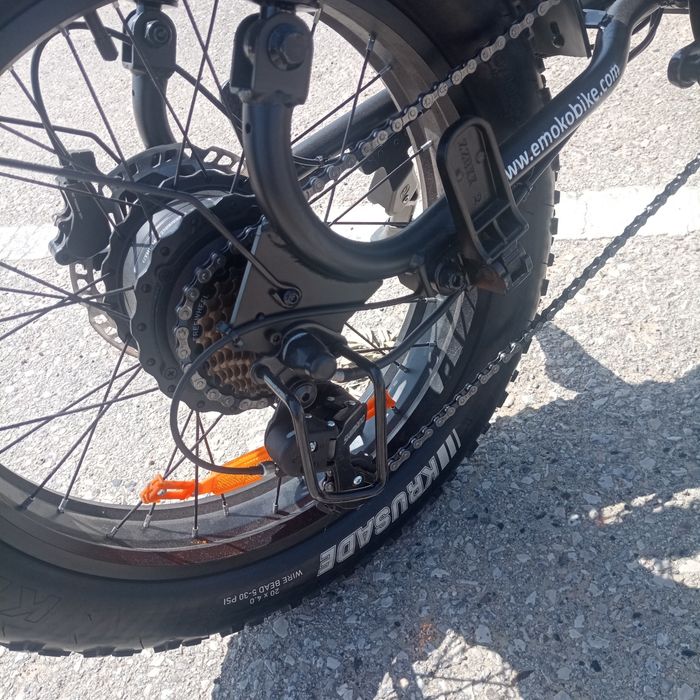 Bicicleta elétrica a pedais Emoko