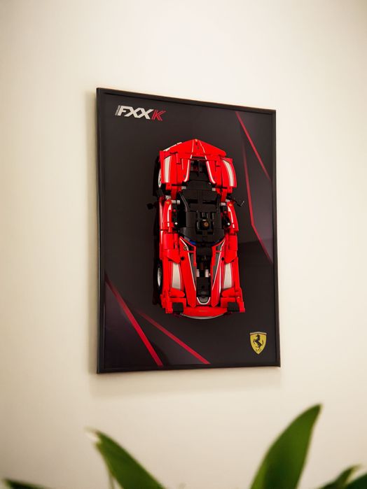 Quadro para LEGO® Technic Ferrari FXX K (42212) – 30x45cm
