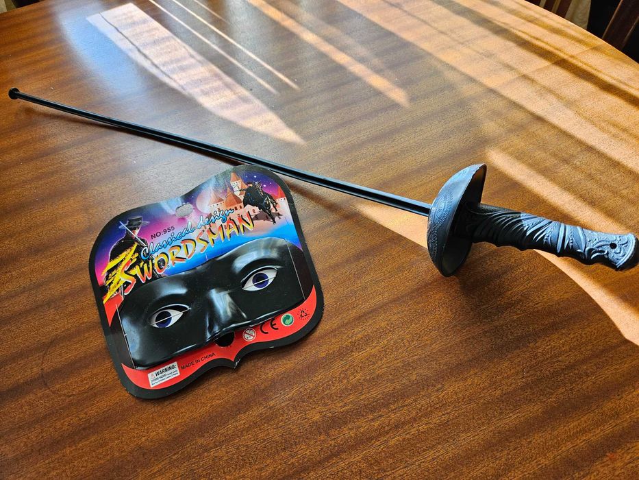 Acessórios Zorro Fato Carnaval