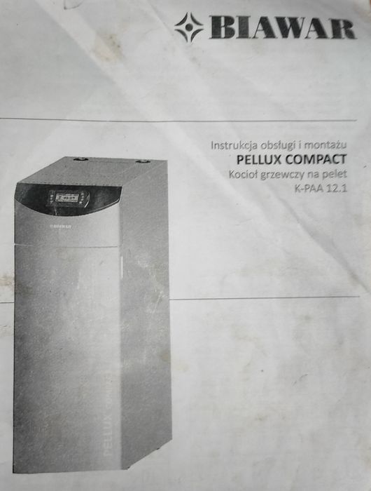 Kocioł piec na pellet Biawar pellux 12 kw