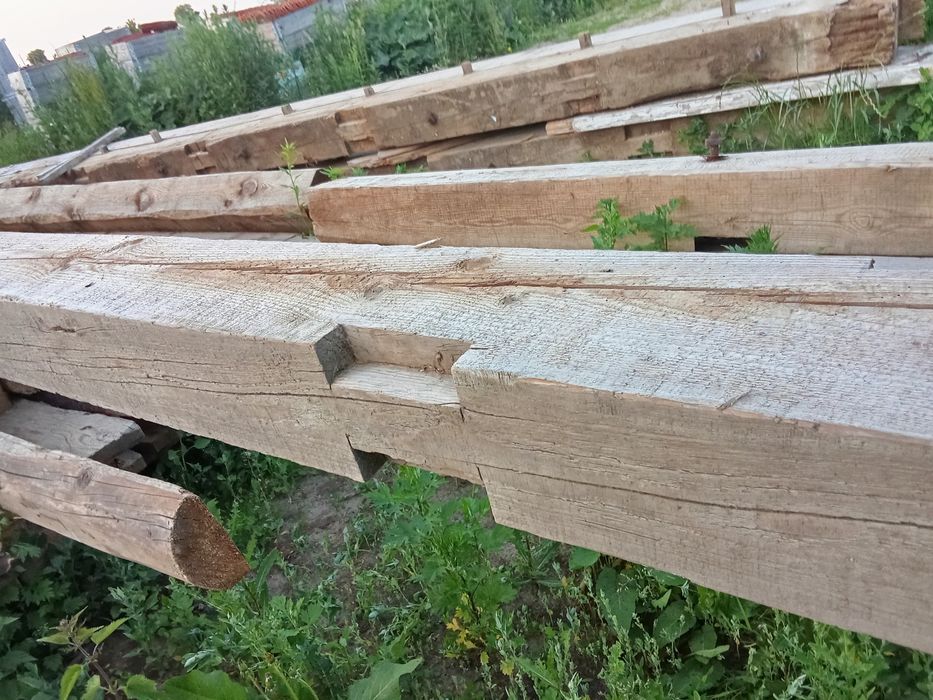 Drewno rozbiórkowe grube i długie