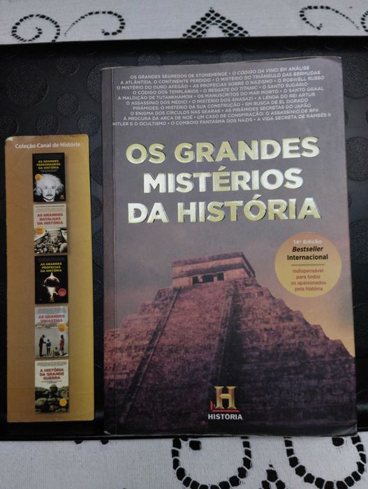 Livro "Os Grandes Mistérios da História" - Bestseller Internacional