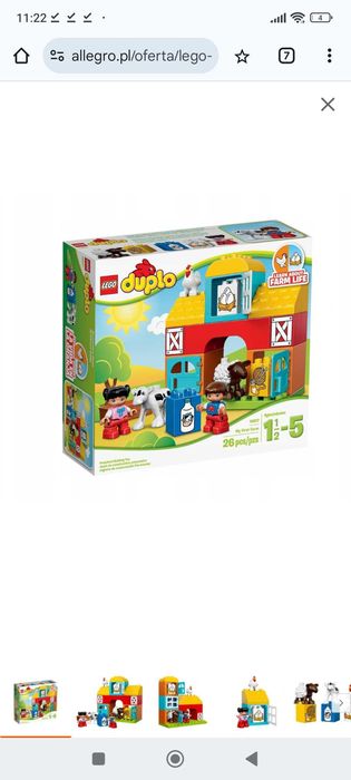 Duplo farma LEGO