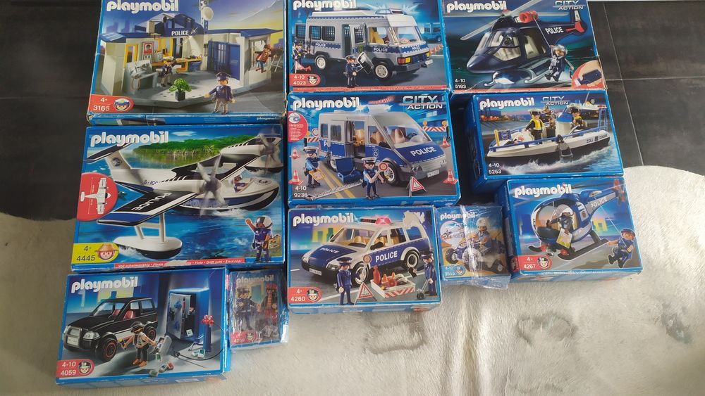 Playmobil 11 sets polícia