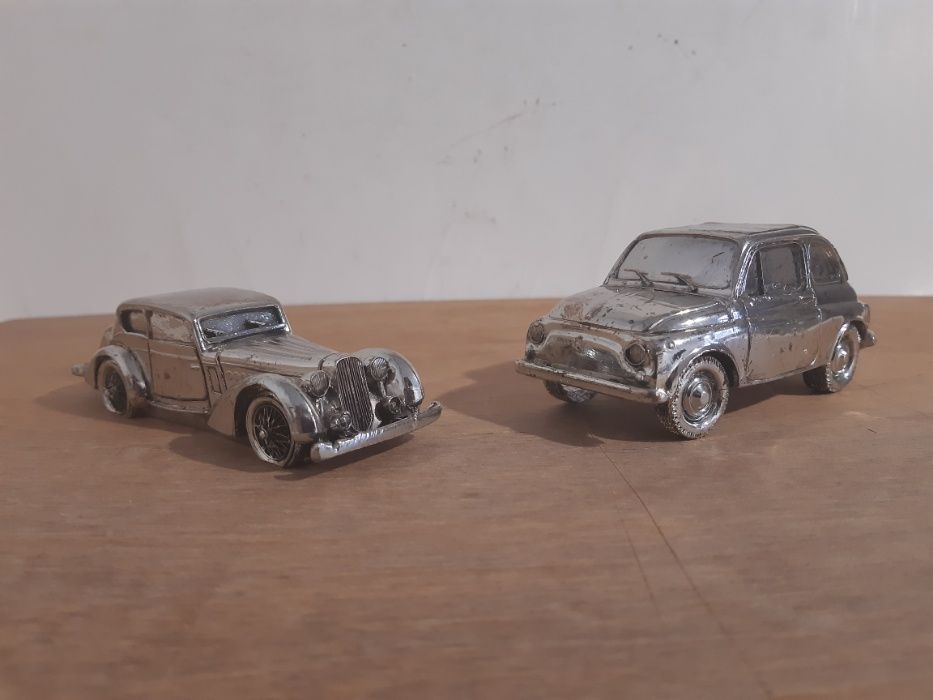 Miniaturas Banhadas a Prata