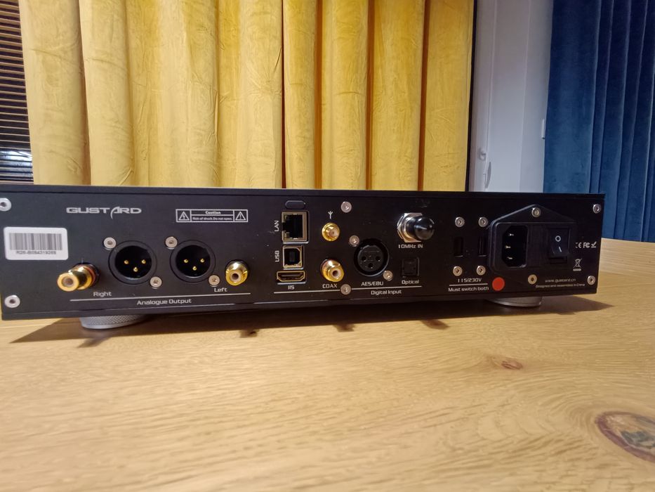 DAC Gustard R26 przetwornik cyfrowo analogowy. Streamer