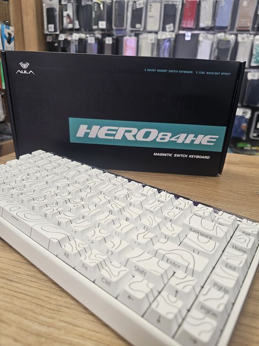 Магнітна клавіатура aula hero 84/68 he
