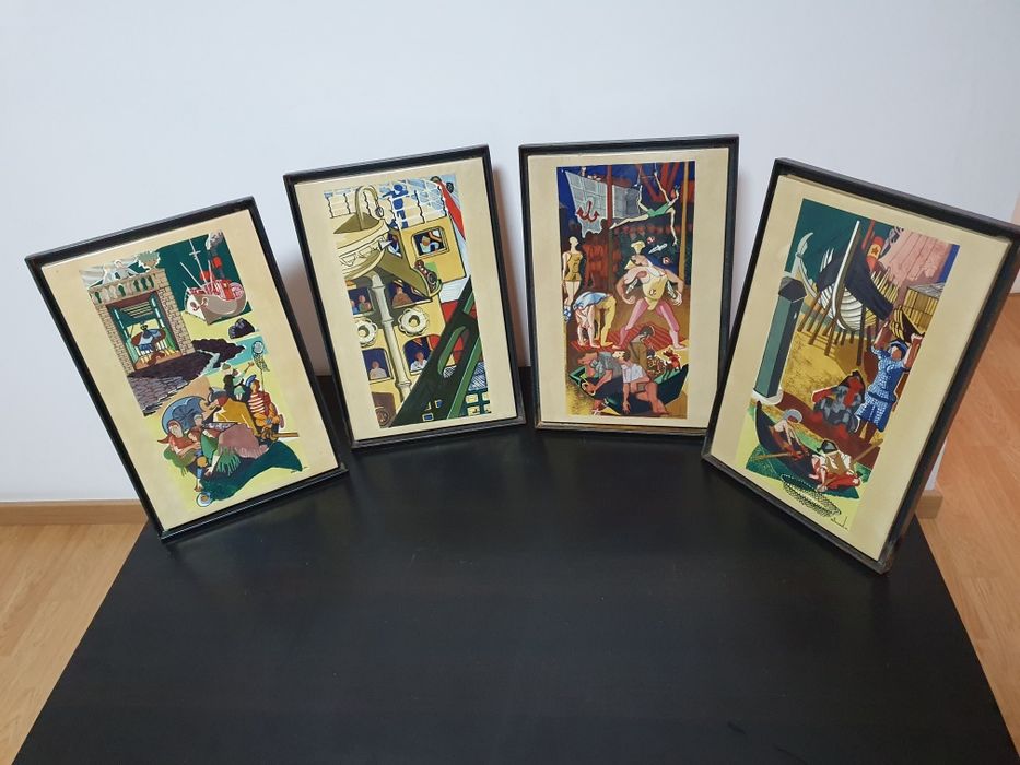 4 belas peças de Almada Negreiros