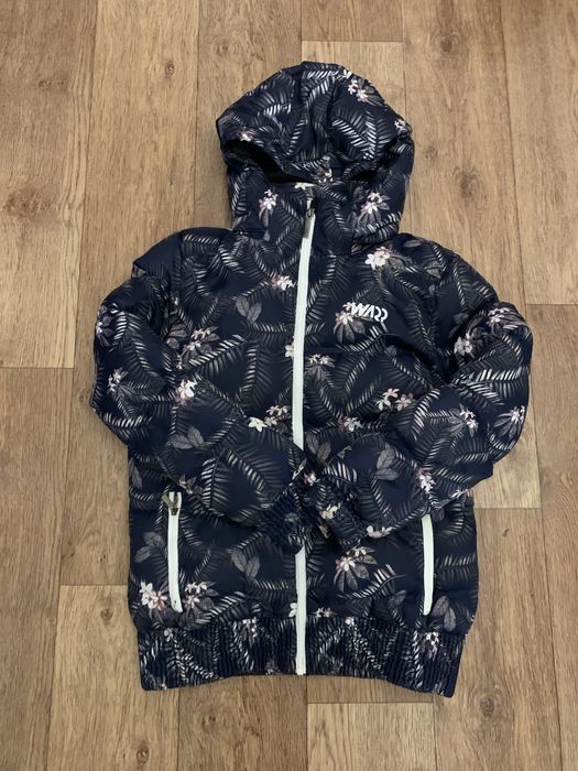 Дуже теплий зимовий пуховік на дівчинку 134-146