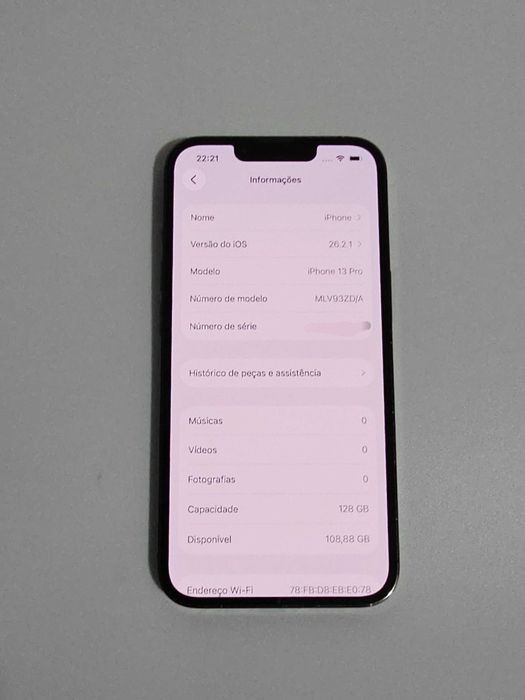 Iphone 13PRO 128GB. 100% Bateria. Excelente