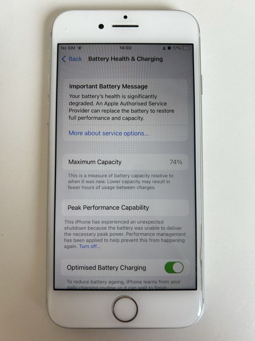 iPhone 8 64GB Silver | 100% sprawny | Pudełko + 2 etui GRATIS