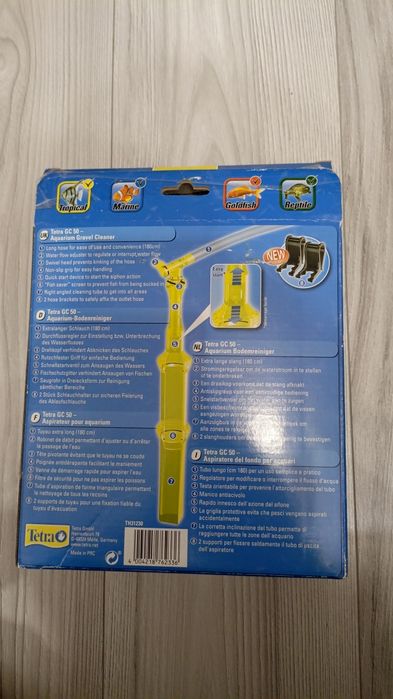 Сифон, очищення для акваріума