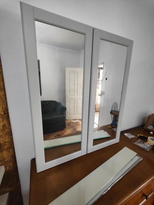 Entrego e instalo armário de casa de banho IKEA novo