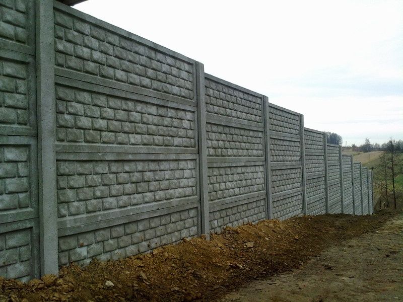 Ogrodzenia betonowe, ploty, panele, beton