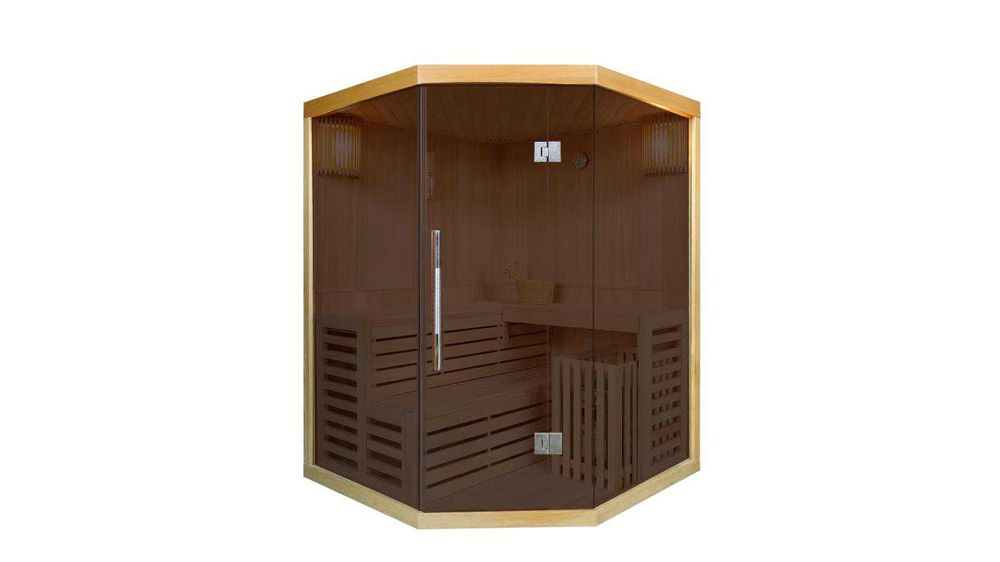 Sauna Fińska Sucha Premium* 350 - Brown Glass