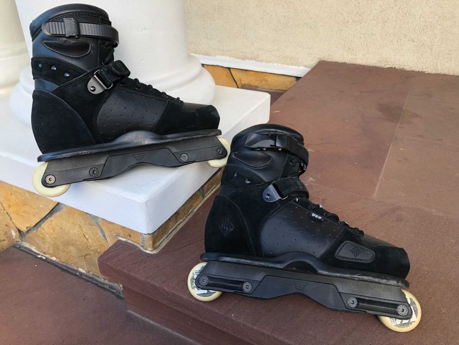 Rolki agresywne USD Imperial carbon II 45 powerslide unikat super stan