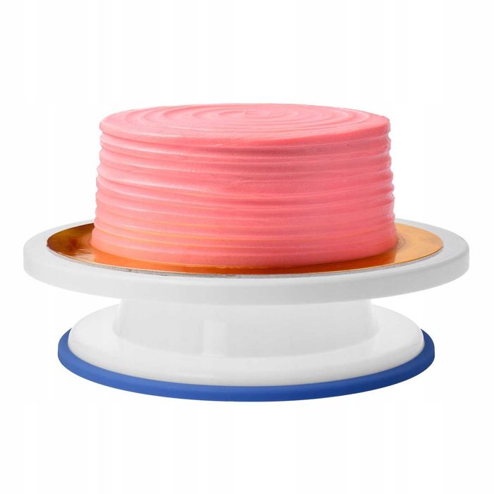 Patera na Ciasto Obrotowa do Dekoracji Tortu Talerz Obrotowy