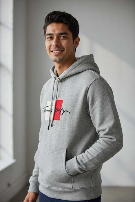 Толстовка худи Tommy Hilfiger L/XL оригинал 100% хлопок