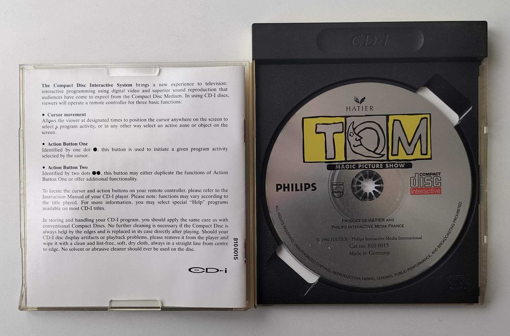 PHILIPS CD-i - Tom: Magic Picture Show