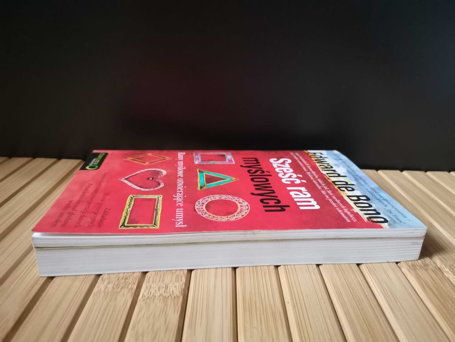 de Bono Sześć ram myślowych Sześć myślowych kapeluszy pakiet Real foty