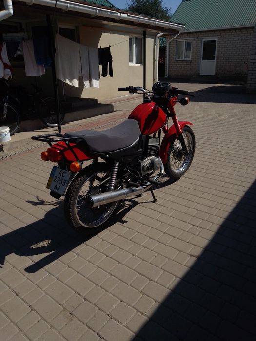 Відновлений мотоцикл мінск лідер