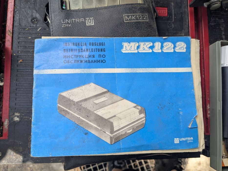 Unitra MK 122 + mikrofony