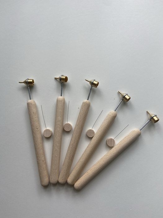 Писачок для розпису писанок латунний