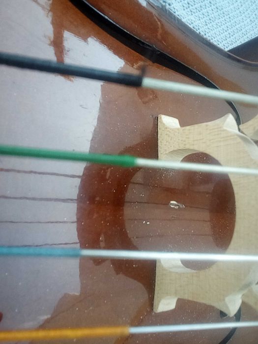 Violoncelo  Stentor 1/2 com capa e arco. Modelo I