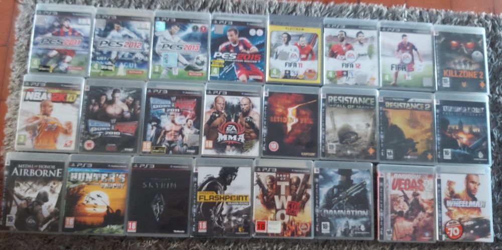 Ps2 e Ps3 vários jogos.