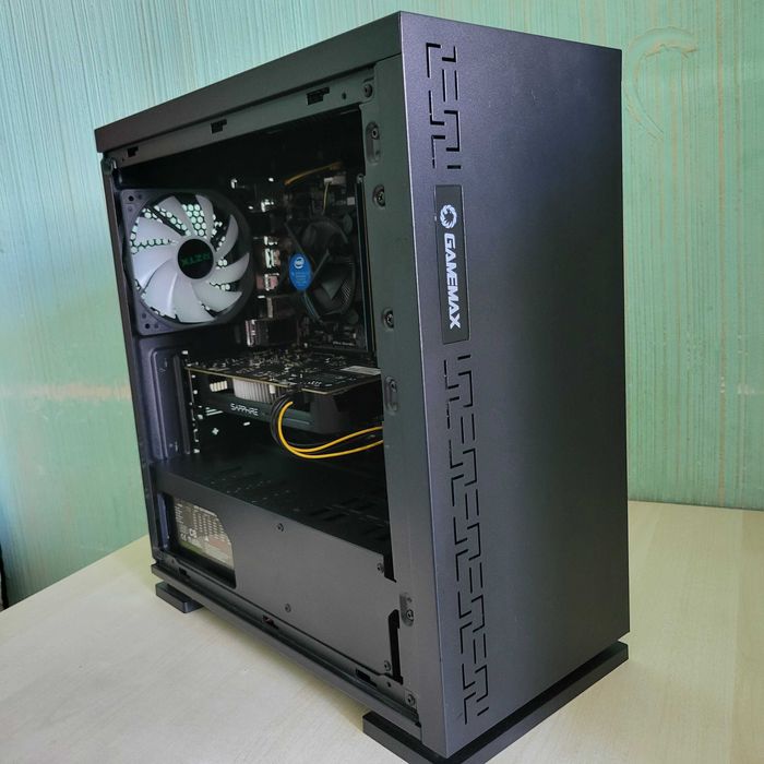 i7  Игровой пк видео 1050ti 4gb озу 16  hdd   системный блок монитор