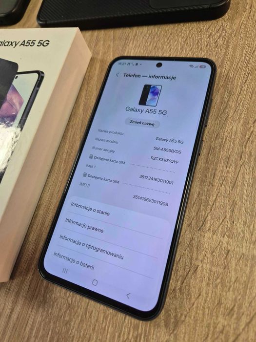 Telefon Samsung A55 5G świetny stan