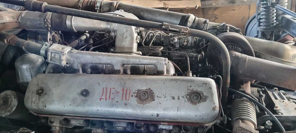 Двигун ЯМЗ 238 з теплообмінником та КПП ZF після ремонту