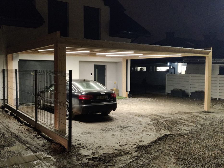 Carport.Wiata na samochód.